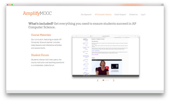 Amplify MOOC Website
