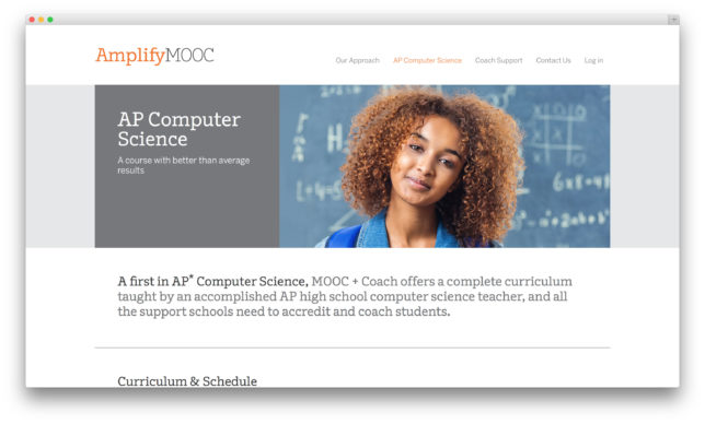 Amplify MOOC Website