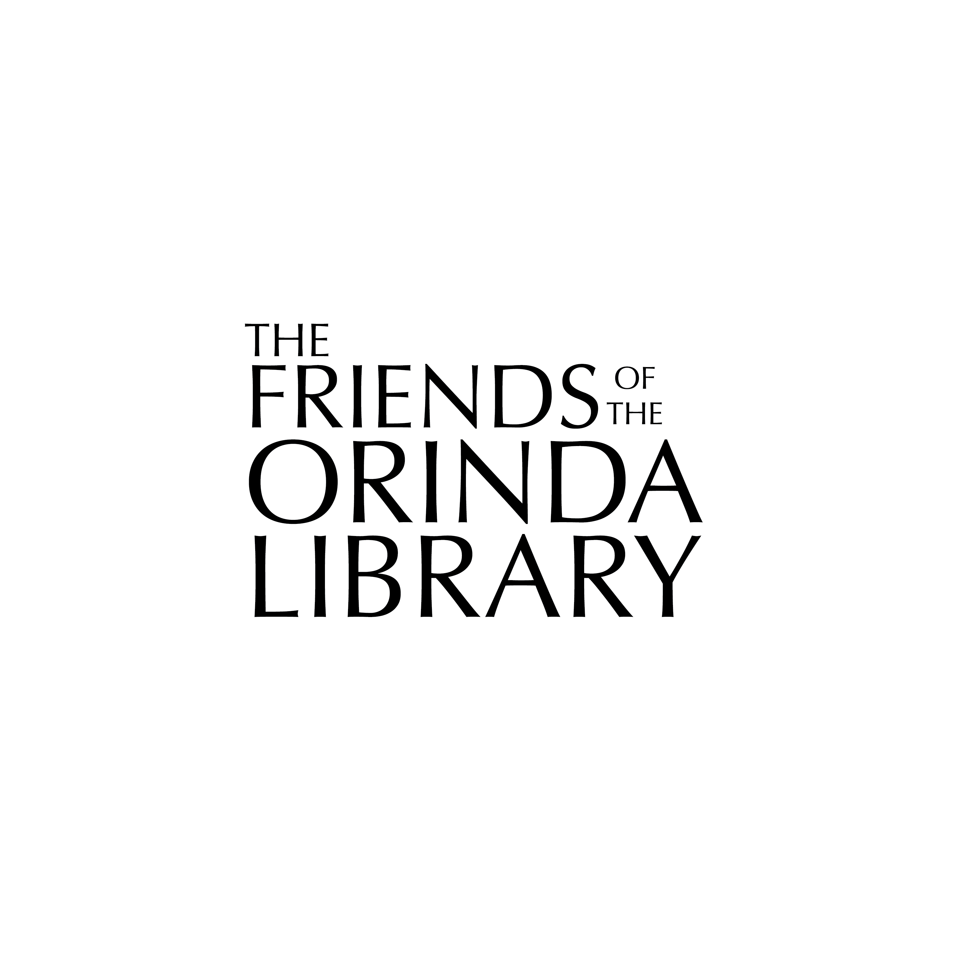 Friends of the Orinda Library Logo