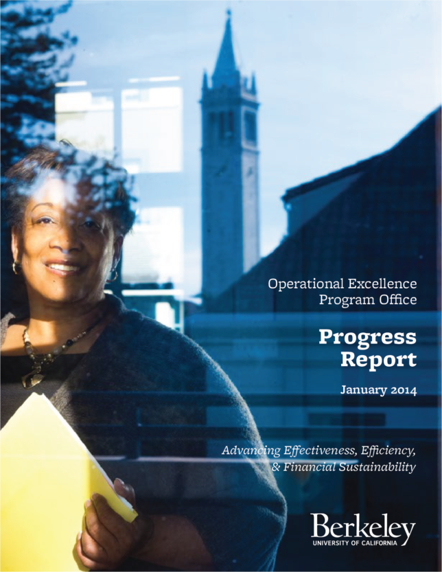 UC Berkeley - Operational Excellence Project Office Annual Report