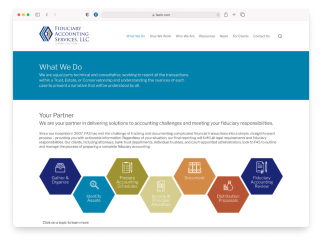 Fiduciary Accounting Services - Website