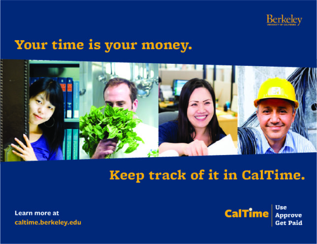 UC Berkeley - CalTime Poster